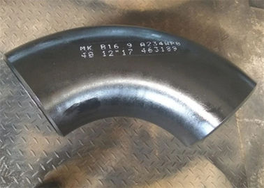 CS Elbow Butt Welded Pipe End Elbow Steel Pipe Fittings Elbow A234 Seamless