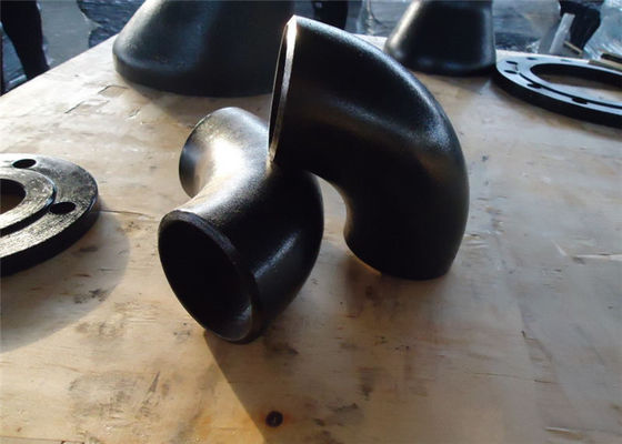Black Painted ASTM A106 GRB Carbon Steel 90 Degree Elbow