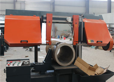 Automatic Double Column Metal Band Saw , Steel Cutting Bandsaw HYBSM200215