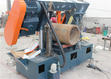 Automatic Double Column Metal Band Saw , Steel Cutting Bandsaw HYBSM200215