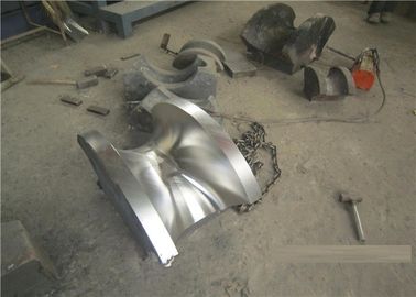 Tee Shaping Cold Forming Machine Tee Mould Die , Pipe Fitting Dies CNC Finishing
