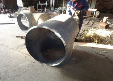 DN200 Steel Pipe Fittings Tee ANSI B16.9 Standard High Pressure Pipe Fittings