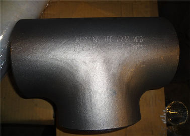 A234WPB A234WPC Carbon Steel Equal Tee Anti Corrosion For Chemical Industry